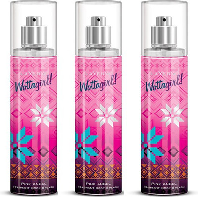 Layer'r Shot Wotta Girl Pink Angel Perfume Body Spray - For Girls(405 ml, Pack of 3)
Layer'r Shot Wotta Girl Pink Angel Perfume Body Spray - For Girls(405 ml, Pack of 3)
