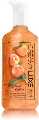Bath & Body Works Hand Soap,Peach Bellini(236 ml, Bottle)