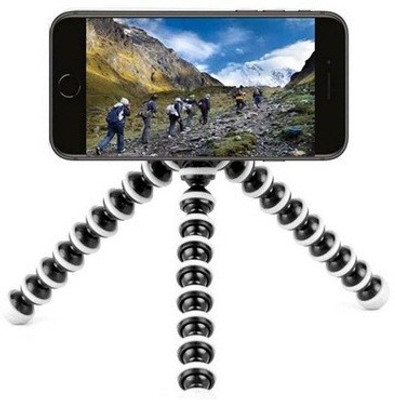 blueseed Transformer Flexible 10-Inch High Tripod Tripod(Black & White, Supports Up to 500 g)
blueseed Transformer Flexible 10-Inch High Tripod Tripod(Black & White, Supports Up to 500 g)