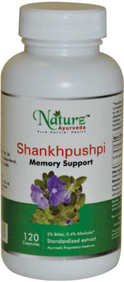 Naturz Ayurveda Shankhpushpi 120 capsules(120 No)