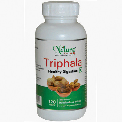 Naturz Ayurveda Triphala 120 Tablets - Pack of 4(500 mg)