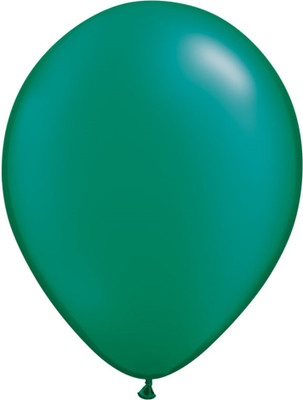 Funcart Solid 5236998 Balloon(Green, Pack of 10)