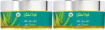 Geeleemitti Aloe Vera Gel with Turmeric for Face Care, Fairness, Beautification, Anti-Ageing Effects, Acne & Scar Removal Combo Pack of 2 x 75 g(150 g)
Geeleemitti Aloe Vera Gel with Turmeric for Face Care, Fairness, Beautification, Anti-Ageing Effects, Acne & Scar Removal Combo Pack of 2 x 75 g(150 g)
