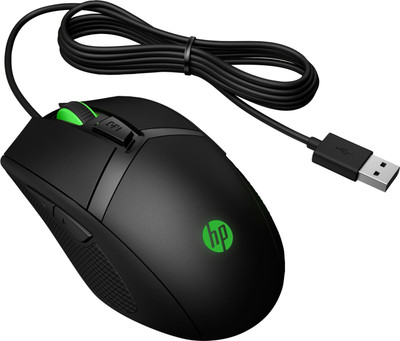 HP 300 Pavilion Wired Optical Gaming Mouse(USB 2.0, Black)