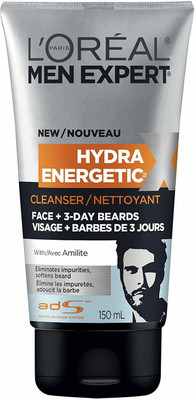 L'Oreal Men Gel Purifiant,Visage ,Barbe Scrub(150 ml)