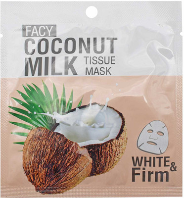 Facy Coconut Milk Tissue Mask Scrub(10 ml)