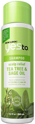 Yes To Naturals Tea Tree & Sage Oil Scalp Relief Shampoo(360 ml)