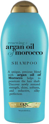 OGX Renewing Moroccan Argan Oil Shampoo, Strengthens, Softens and Protects Sulfate-Free Surfactants Argan Oil Shampoo(750 ml)
OGX Renewing Moroccan Argan Oil Shampoo, Strengthens, Softens and Protects Sulfate-Free Surfactants Argan Oil Shampoo(750 ml)