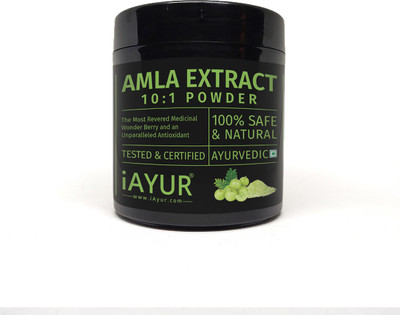 iAYUR Organic Amla Extract Powder 200 Gms | Natural, Pure & Safe - Super Antioxidant(200 g)
iAYUR Organic Amla Extract Powder 200 Gms | Natural, Pure & Safe - Super Antioxidant(200 g)
