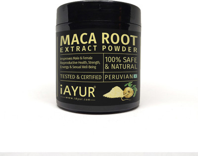 iAYUR Maca Root Extract Powder 200 Gms | Natural, Pure & Safe - Peruvian Origin(200 g)
iAYUR Maca Root Extract Powder 200 Gms | Natural, Pure & Safe - Peruvian Origin(200 g)