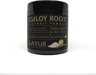 iAYUR Giloy (Guduchi) Ayurvedic Extract Powder 200 Gms | Natural, Pure & Safe(200 g)
iAYUR Giloy (Guduchi) Ayurvedic Extract Powder 200 Gms | Natural, Pure & Safe(200 g)