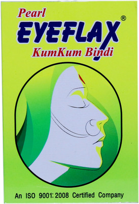 Pearl Eyeflax 2 In 1 Kumkum Light Maroon Bindi (For Single Use Only) Pack of 15 Flaps Forehead Maroon Bindis(Sticker)
Pearl Eyeflax 2 In 1 Kumkum Light Maroon Bindi (For Single Use Only) Pack of 15 Flaps Forehead Maroon Bindis(Sticker)