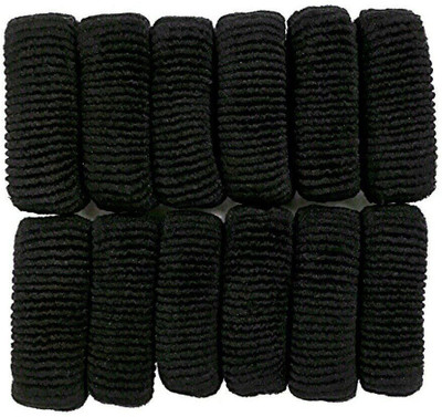 Shining Angel Black Rubber Bands For Hair Ties - Set Of 12 (12 Pcs Black) Hair Band(Black)
Shining Angel Black Rubber Bands For Hair Ties - Set Of 12 (12 Pcs Black) Hair Band(Black)