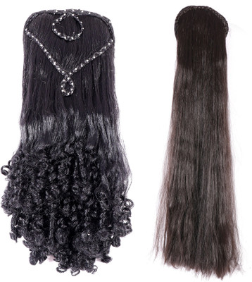 HONBON Combo 2 piece hair_extension For Women And Girls, Extension (Brown) Hair Extension
HONBON Combo 2 piece hair_extension For Women And Girls, Extension (Brown) Hair Extension