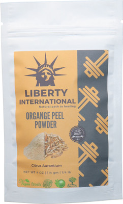 LIBERTY INTERNATIONAL Organic Herbal Organic Orange Peel Powder For Skin Face Skin Whitening & Hair Conditioning NT74(114 g)
LIBERTY INTERNATIONAL Organic Herbal Organic Orange Peel Powder For Skin Face Skin Whitening & Hair Conditioning NT74(114 g)