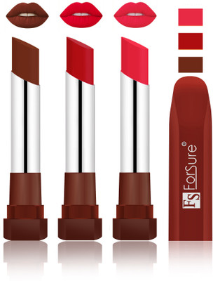 Forsure Wine, Bright Red, Baby Pink Velvet Matte Lipsticks(Wine, Bright Red, Baby Pink)
Forsure Wine, Bright Red, Baby Pink Velvet Matte Lipsticks(Wine, Bright Red, Baby Pink)