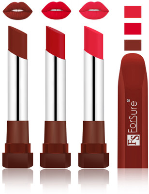 Forsure Maroon, Bright Red, Baby Pink Velvet Matte Lipsticks(Maroon, Bright Red, Baby Pink)
Forsure Maroon, Bright Red, Baby Pink Velvet Matte Lipsticks(Maroon, Bright Red, Baby Pink)
