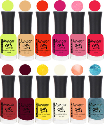Avnoor Velvet Matte Gel Nail Polish Combo 1495 Multicolor(Pack of 12) 
Avnoor Velvet Matte Gel Nail Polish Combo 1495 Multicolor(Pack of 12)