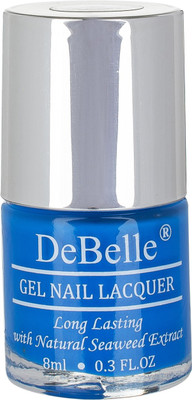 DeBelle Gel Nail lacquer Blue nail polish-8 ml La Azure
