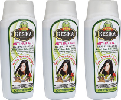 Kesika Anti Hairfall Anti Dandruff Herbal Shampoo - Pack of 3 (3 x 200 ML)(600 ml)
Kesika Anti Hairfall Anti Dandruff Herbal Shampoo - Pack of 3 (3 x 200 ML)(600 ml)