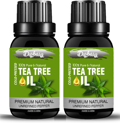 duzberry Pure Essential Tea Tree oil 3X PRO - 10 ML (Pack of 2 )(10 ml)