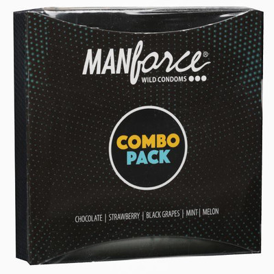Manforce Honeymoon Pack ( 4 Flavoured Condom ) 20 s Condom(20S)