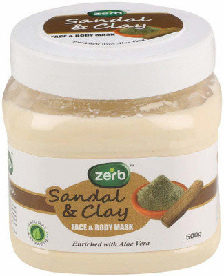 Zerb Natural Extracts With Aloe Vera Removes Oil Dirt And Makes Your Skin Soft And Supple Sandal And Clay Face and Body Mask Scrub(500 g)
Zerb Natural Extracts With Aloe Vera Removes Oil Dirt And Makes Your Skin Soft And Supple Sandal And Clay Face and Body Mask Scrub(500 g)