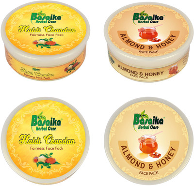 Basaika Herbal Care Combo Face Pack 100 gms (Haldi Chandan Fairness face Pack &Almond & Honey face pack )(100 g)
Basaika Herbal Care Combo Face Pack 100 gms (Haldi Chandan Fairness face Pack &Almond & Honey face pack )(100 g)