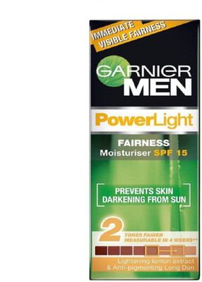 Garnier men power white spf 15 face cream 45ml(45 ml)