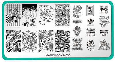 Bundle Monster Stranger than Wonderland: Curiouser and Curiouser Nail Art XL Rectangular Stamping Image Plate M030(Silver)
Bundle Monster Stranger than Wonderland: Curiouser and Curiouser Nail Art XL Rectangular Stamping Image Plate M030(Silver)