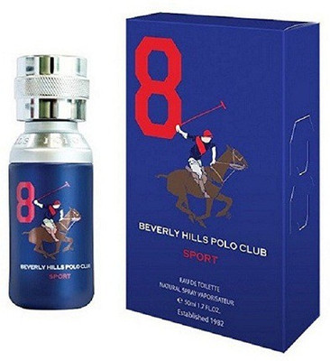 Beverly Hills Polo Club Sport Blue No.8 Eau de Toilette - 50 ml(For Men)