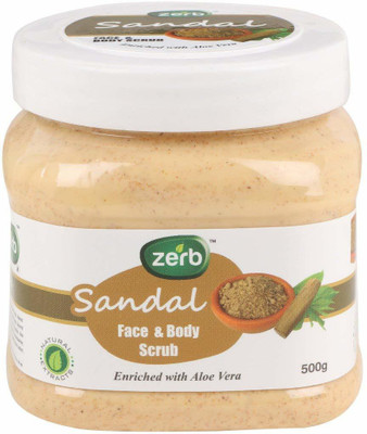 Zerb Natural Extracts With Aloe Vera Removes Oil Dirt And Makes Your Skin Soft And Supple Sandal Face And Body Scrub(500 g)
Zerb Natural Extracts With Aloe Vera Removes Oil Dirt And Makes Your Skin Soft And Supple Sandal Face And Body Scrub(500 g)
