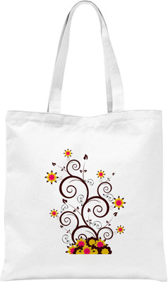 Rawpockets ' Floral ' - White Colour Tote Bag (Nursery/Play School) Multipurpose Bag(White, 12 inch)
Rawpockets ' Floral ' - White Colour Tote Bag (Nursery/Play School) Multipurpose Bag(White, 12 inch)