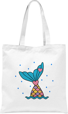 Rawpockets ' Lovely Fish Tail ' - White Colour Tote Bag Multipurpose Bag(White, 12 inch)
Rawpockets ' Lovely Fish Tail ' - White Colour Tote Bag Multipurpose Bag(White, 12 inch)