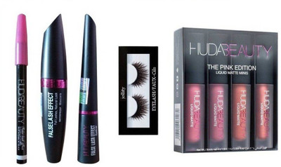 jollity Eyelash And Huda Beauty 3 in 1 ( Eyebrow Pencil, Eyeliner, Mascara) And Huda Beauty Pink Edition(Set of 8)
jollity Eyelash And Huda Beauty 3 in 1 ( Eyebrow Pencil, Eyeliner, Mascara) And Huda Beauty Pink Edition(Set of 8)