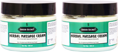 SHEER SECRET HERBAL MASSAGE CREAM 300ML(300 ml)