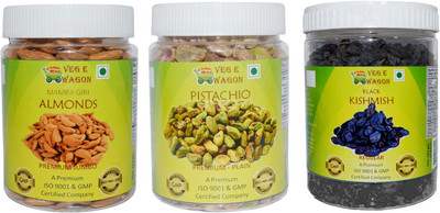 Veg E Wagon Mamara Almond Pre,Pista Pre Plain&Black Kishmish Reg Almonds, Pistachios, Raisins(1000 g, Plastic Bottle)
Veg E Wagon Mamara Almond Pre,Pista Pre Plain&Black Kishmish Reg Almonds, Pistachios, Raisins(1000 g, Plastic Bottle)
