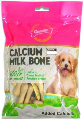 Gnawlers Calcium Bone 90 pieces Milk Dog Treat(850 g)
