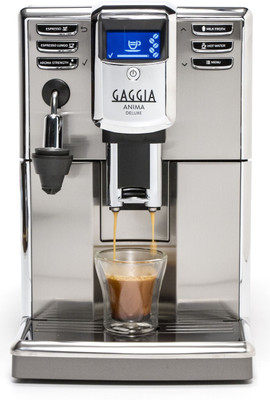 gaggia Anima Deluxe 25 Cups Coffee Maker(Stainless Steel Chrome Dark Grey)