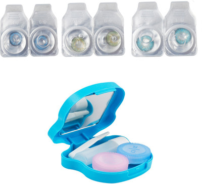 Optify Combo Pack Monthly Color Contact Lens With Travel Kit Monthly Contact Lens(1, Aqua-Blue-Green, Pack of 3)
Optify Combo Pack Monthly Color Contact Lens With Travel Kit Monthly Contact Lens(1, Aqua-Blue-Green, Pack of 3)