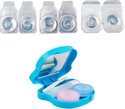 Optify Combo Pack Monthly Color Contact Lens With Travel Kit Monthly Contact Lens(1, Blue-Blue-Light Blue, Pack of 3)
Optify Combo Pack Monthly Color Contact Lens With Travel Kit Monthly Contact Lens(1, Blue-Blue-Light Blue, Pack of 3)