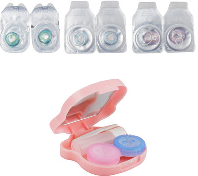 Optify Combo Pack Monthly Color Contact Lens With Travel Kit Monthly Contact Lens(1, Violet-Green Turquoise-Light Blue, Pack of 3)
Optify Combo Pack Monthly Color Contact Lens With Travel Kit Monthly Contact Lens(1, Violet-Green Turquoise-Light Blue, Pack of 3)