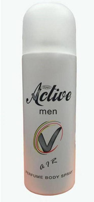Active Men No Gas Perfume Body Spray, Air Deodorant Spray - For Men & Women(120 ml)
Active Men No Gas Perfume Body Spray, Air Deodorant Spray - For Men & Women(120 ml)
