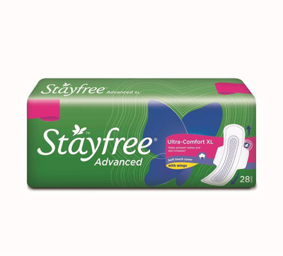 Stayfree Advanced XL Wings Sanitary Pad 28 Pad Sanitary Pad