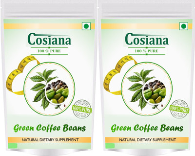 cosiana Best Quality Organic Green Coffee Beans for Weight Management 200 gm(pack of 2) Instant Coffee 400 g(Pack of 2)
cosiana Best Quality Organic Green Coffee Beans for Weight Management 200 gm(pack of 2) Instant Coffee 400 g(Pack of 2)