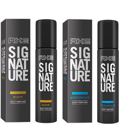 AXE Perfume Body Spray+Signature Collection Mysterious Perfume Body Spray 122ml Deodorant Spray - For Men(244 ml, Pack of 2)
AXE Perfume Body Spray+Signature Collection Mysterious Perfume Body Spray 122ml Deodorant Spray - For Men(244 ml, Pack of 2)