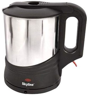 Skyline VLT-5004 1.7-liter Electric Kettle(1.7 L, Silver)