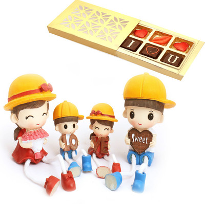 Ghasitaram Gifts Valentine Gifts-Love Family Set-5678 with Valentine Chocolate Box Combo(2)
Ghasitaram Gifts Valentine Gifts-Love Family Set-5678 with Valentine Chocolate Box Combo(2)