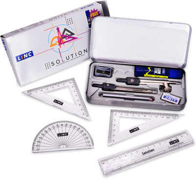 Linc Solution Mathematical Geometry Box Geometry Box(Grey)