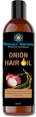 DMAAX DERMA ONION HAIR RE-GROWTH OIL Hair Oil(200 ml)